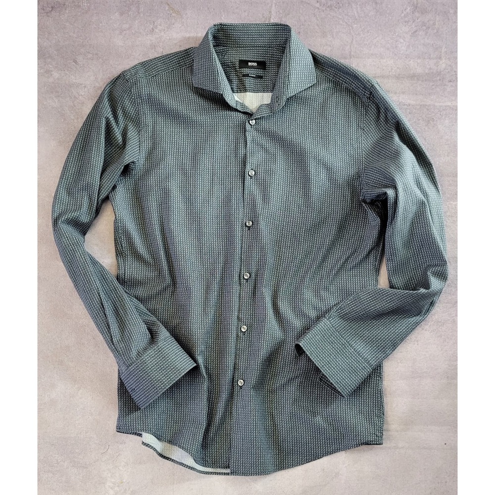 Boss Hugo Boss slim fit mens shirt sz 42